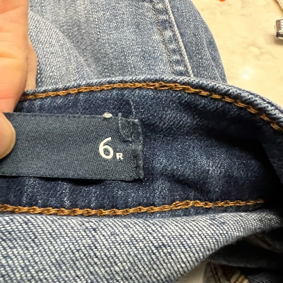 JJill FULL-LEG CROPS, ROCKAWAY WASH, 6. Button fly, NWT - Picture 9 of 13